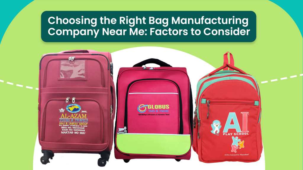 Best bag manufacturing company