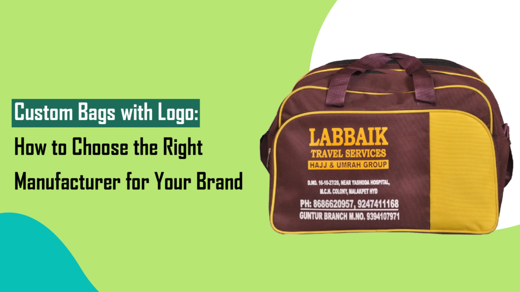 custom bag with logo manufacture