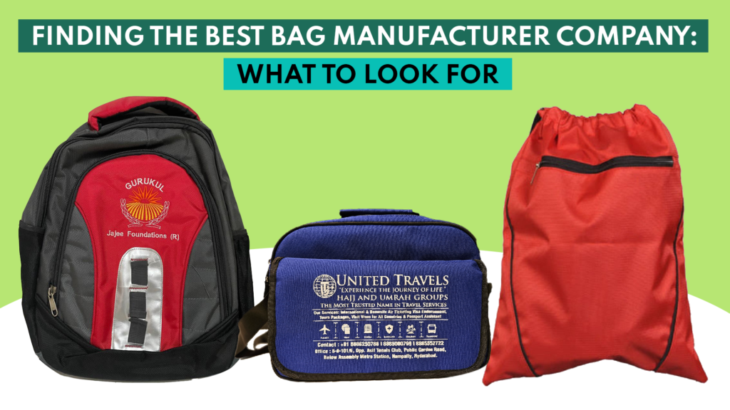 best bag manufacture company