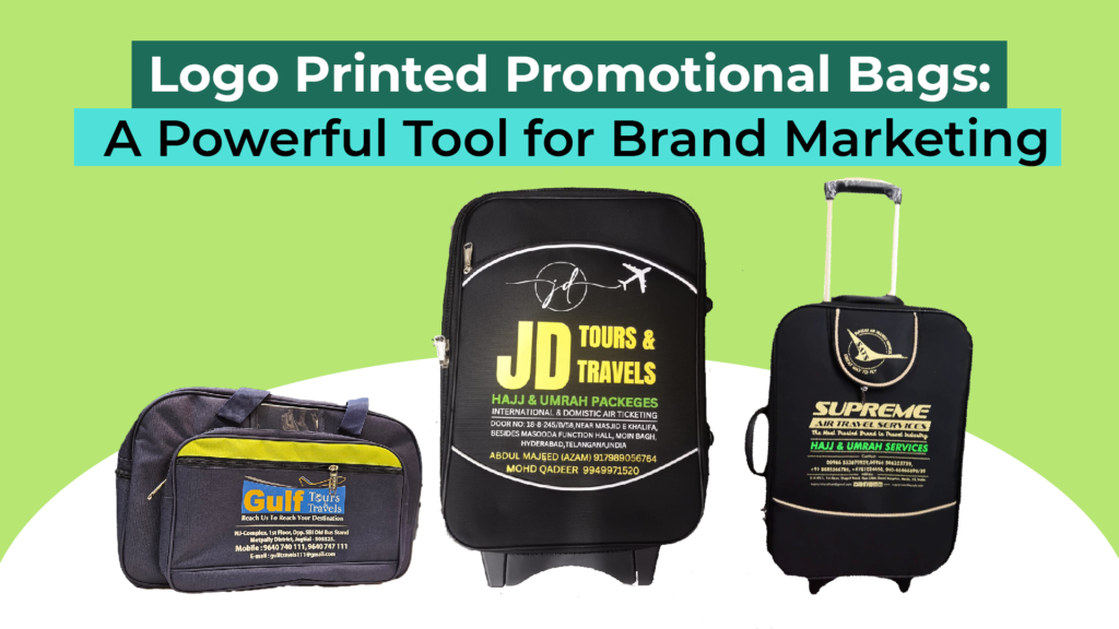 Logo printed promotional bag